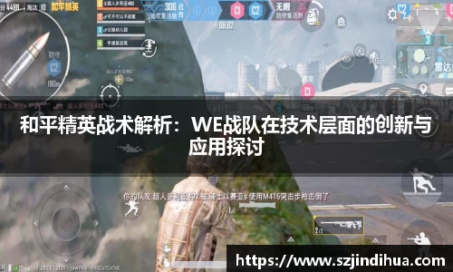 和平精英战术解析：WE战队在技术层面的创新与应用探讨