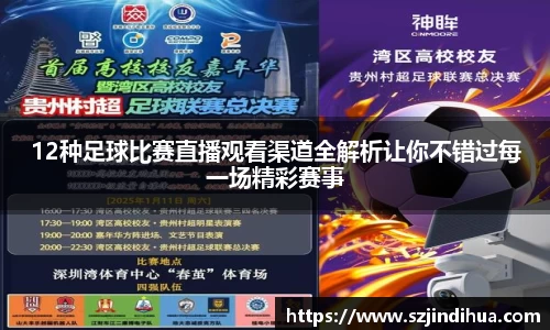 12种足球比赛直播观看渠道全解析让你不错过每一场精彩赛事